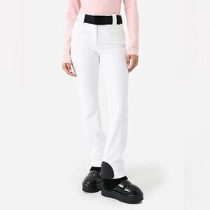 Goldbergh Pippa Brooke Ski Pants Waterproof White Black Worn Once US 12